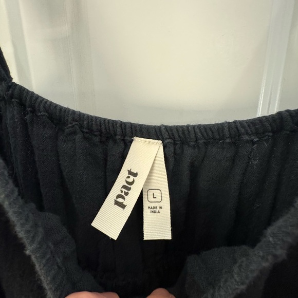 PACT: Coastal Double Gauze Cami Maxi Dress - Picture 8 of 10